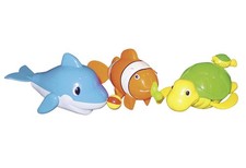 bieco Aufzieh-Badetiere 3-teilig