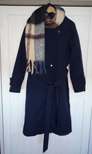 RESERVED Damen Parka Mantel für den Übergang gefüttert Kapuze passender Schal