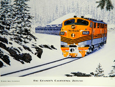 Railroad Art, Danneman,DRGW's