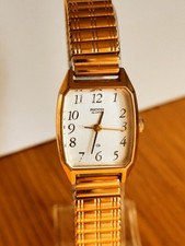 RICOH LADY Damenuhr, Vintage 80er Jahre, Datumsanzeige