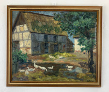 Ölgemälde Malerei Gertrud