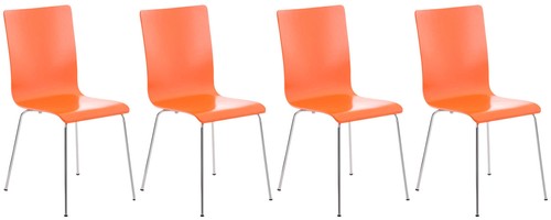 4er set besucherstuhl pepe - 4er,