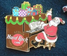 Hard Rock Cafe Berlin Santa on piano Christmas XMas 2000, LE 500