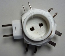 Universal-Reiseadapter KOPP/AEG Travel Star mit 5 Stecker-Systemen