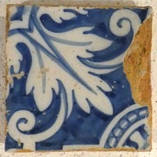 Antike Fliese 16/17 Jh