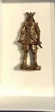 Samurai Messing Metallfigur RP
