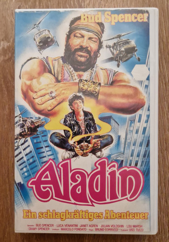 Bud spencer aladin - aladin, (vhs)