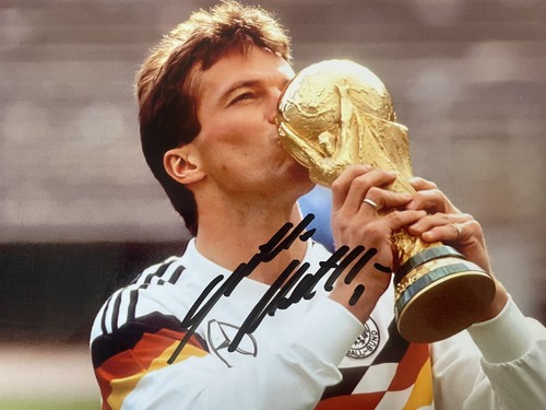 Lothar matthäus autogramm - lothar,