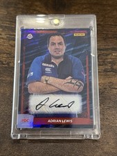 2025 Panini PDC darts Adrian Lewis Autogramm /50