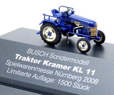 Busch Sondermodell - Kramer KL 11 Spielwarenmesse 2008 Modell Trecker 1:87 H0