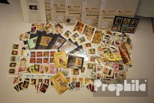 Briefmarken motive kunst - motive,