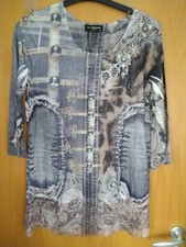 Schiffhauer Damen Bluse Blusenshirt, Gr. 38