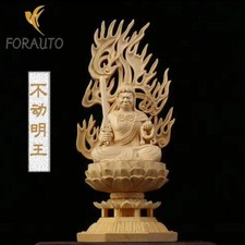 Wooden Buddha Statue King Ming