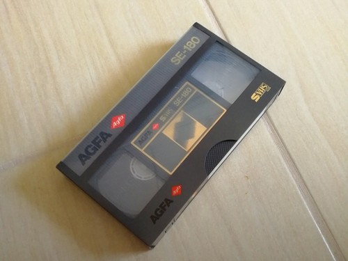 Vhs leerkassetten agfa video - vhs,