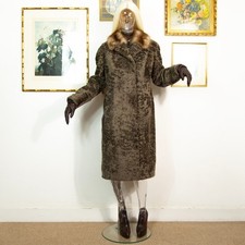 Vintage 70er Faux Persian Lamm