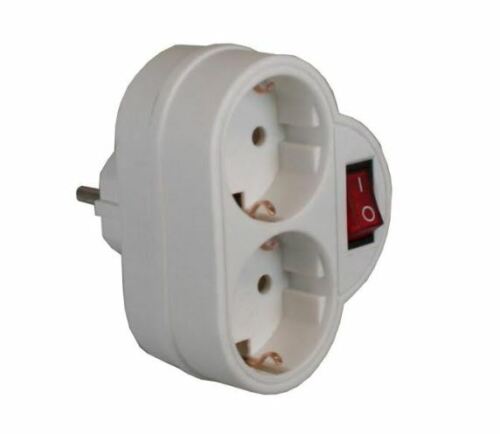 Schuko doppelstecker mit - schuko,