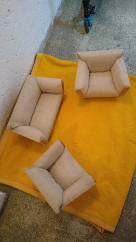 Puppenzubehör großes sofa - puppenzubehör,