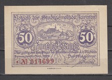Jarmen - Stadt - 50 Pfennig -