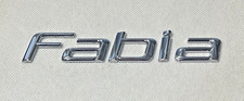 Skoda Fabia Badge Emblem Rear