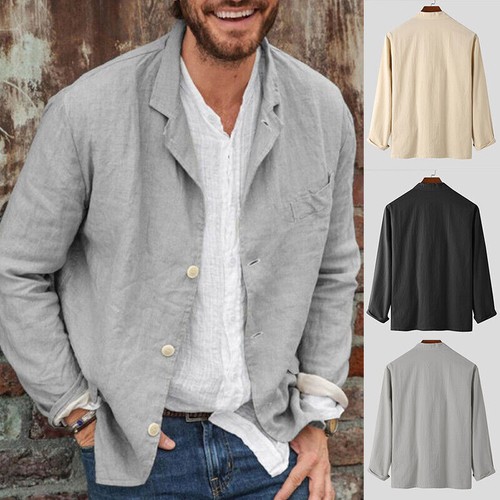 2025 herren blazer hemd mantel - 2025,