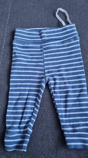 Blau weiß gestreifte Baby Hose Größe 50 (Ergee kik)