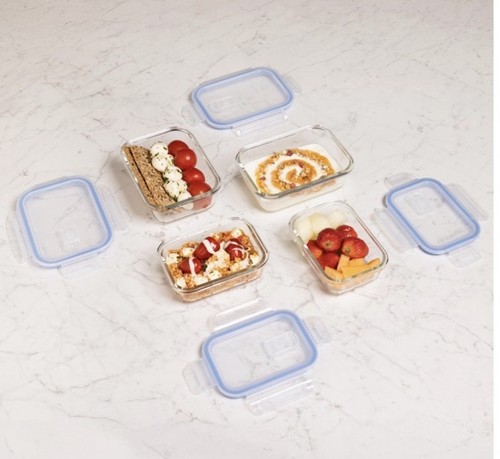 Frischhaltedosen set glas - set,