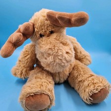 Tchibo TCM Elch ? Eddi Rentier Stofftier Kuscheltier 45 cm Braun Plüsch