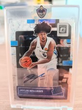 Jaylin Williams Optic Rates Rookie Autograph