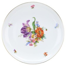 Kuchenteller Coupteller Fürstenberg Alt Fürstenberg Bunte Blume 2199