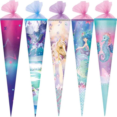Herlitz schultüte 70cm rund - schultüte,