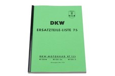 Ersatzteile-Liste für DKW RT