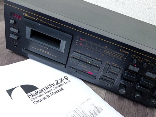 Nakamichi head stereo - nakamichi, zx-9
