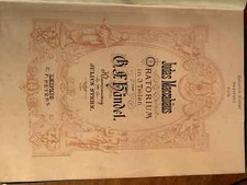 Händel Judas Maccabäus Klavierauszug antiquarisch No 1- No 66, 161 Seiten