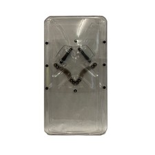 Forsvaret Anti-Riot Schutzschild Kunststoff 55 x 113 cm gebraucht Polizeischild