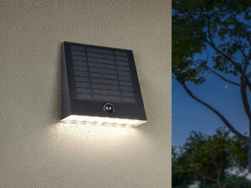 Solar led wandleuchte - wandleuchte, mit