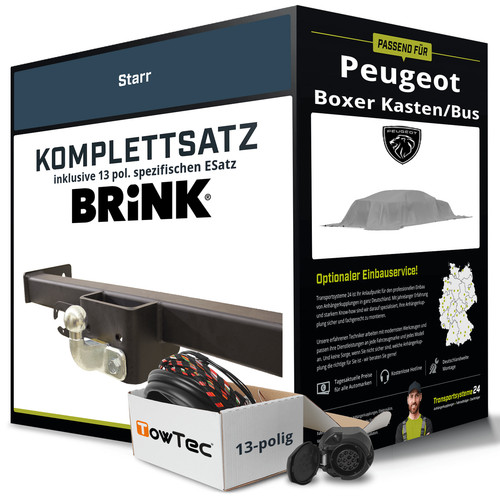 Anhängerkupplung brink starr - anhängerkupplung,