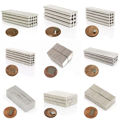 Neodym magnete rund quader - magnete,