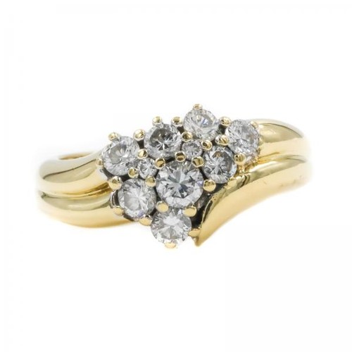 Ring mit brillanten diamanten - mit,
