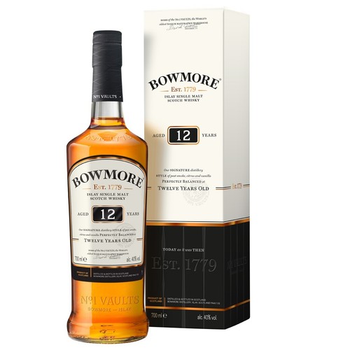 Bowmore jahre single malt - 12,