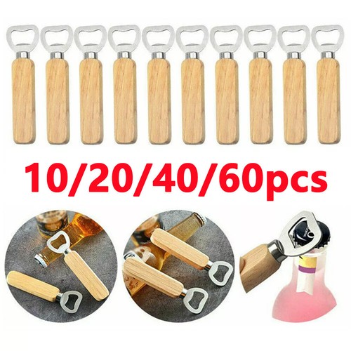 60x flaschenöffner holz - 10-60x,