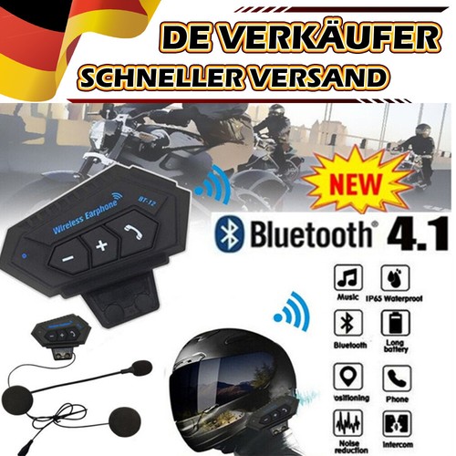 Motorrad helm headset intercom - helm,