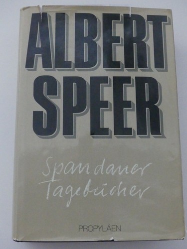 Spandauer tagebücher albert - tagebücher,
