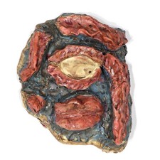 Skulptur Relief  "Sitting