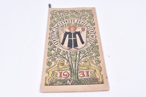 Münchener kalender 1931 - münchener,