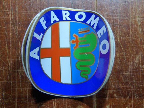 Alfa romeo emblem - aufkleber, Ø
