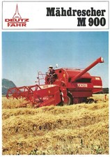 1 x Fahr M900 Mähdrescher von