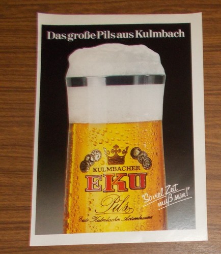 Seltene werbung kulmbacher - seltene,