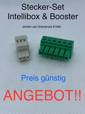 Connector Set Intellibox  and Booster - New  - similar to Uhlenbrock 61060 ..