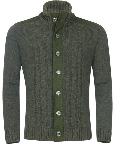 Jagdhund loden strickjacke - jagdhund, loden-strickjacke