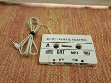 Hama Adapter-Kasette Auto-Radio AUX Kasetten-Adapter Tape Handy MP3 MP4 CD MD ..